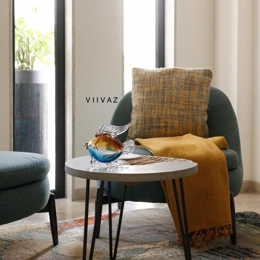 Murano Glass Fish Sculpture Style 11